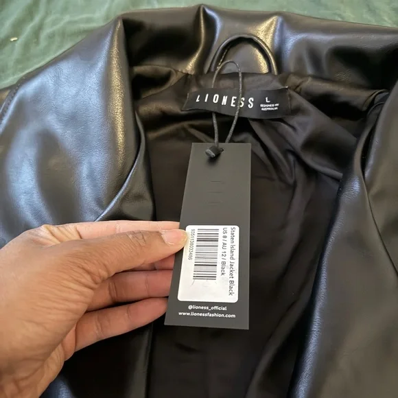 Lioness State Island Jacket Black - Picture 5 of 5